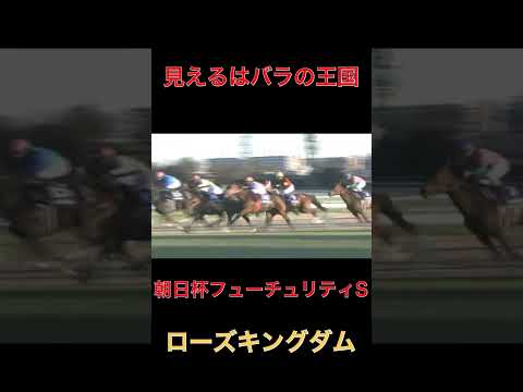 見えるはバラの王国ローズキングダム【朝日杯FS】#競馬#朝日杯フューチュリティS