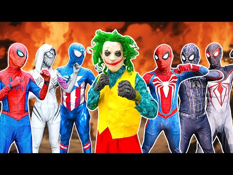 Spider-Man: Into The Spider-Verse #10 (2024) | Marvel Studios’ Deadpool 3 - Joker's failed mission