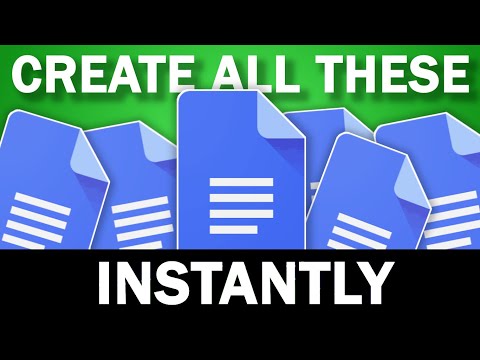 Use This Trick To Create Multiple Google Docs Instantly