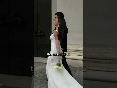 Just married | That moment