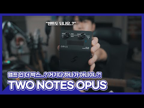 [JungMato] 앰프 인 더 박스...? Two Notes OPUS 앰프 모델러 페달 리뷰