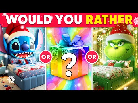 Would You Rather...? Build Your Dream House 🏠✨🎄 Christmas Gift Edition