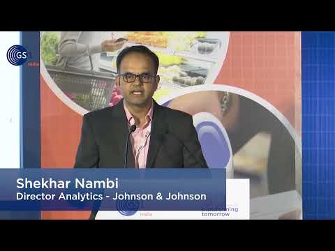 Mr. Shekhar Nambi, Director Analytics - Johnson & Johnson speaking at GS1 India Forum 2024 | Mumbai