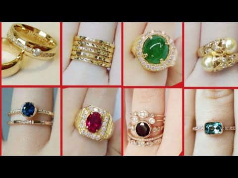 Elegant Ring Design Ideas | Simple Ring Design Ideas with Stone#trendylifestyle #ringdesign