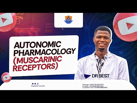 AUTONOMIC PHARMACOLOGY / MUSCARINIC RECEPTORS #muscarinicreceptors #pharmacology