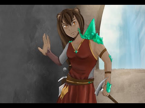 [SPEEDPAINT] this potato's DnD Character