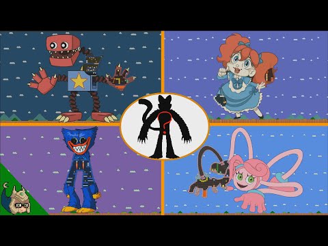 😱 Poppy Playtime Maze's Collection (Mario Movie Animation)