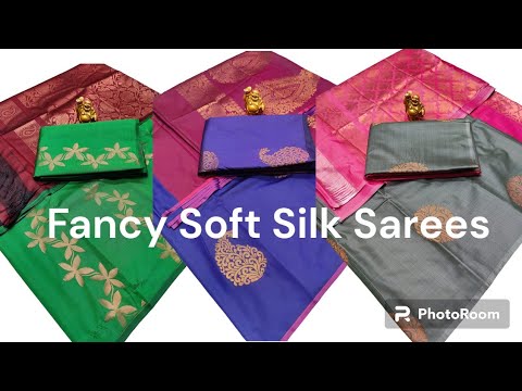 Fancy Soft Silk Saree || Diwali arrivals