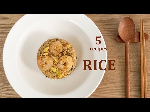 5 delicious and simple diet rice dishesㅣWhat I eat in a week