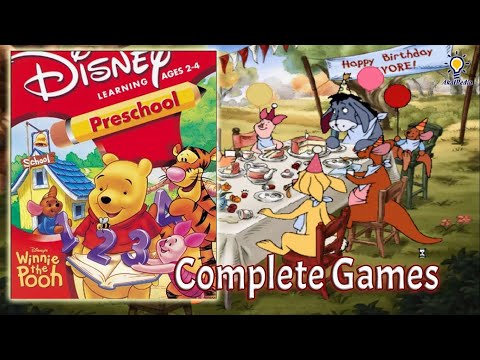 Disney's Winnie the Pooh Preschool Complete Games ABCs Alphabet Letters #abcd #numbers #123numbers