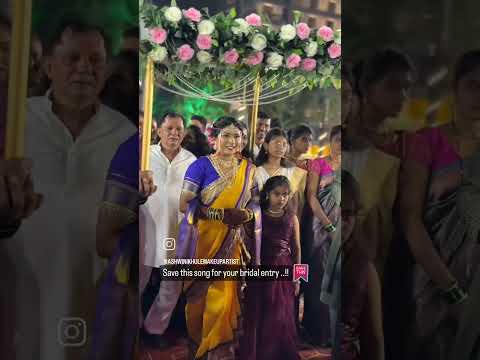 Navari Intry Marathi wedding video YouTube vicky vahane #instagram_vickydj_wahane