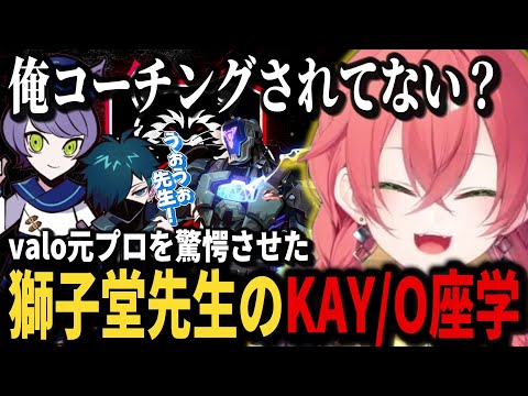 コーチのadeにKAY/Oの知識量で勝り先生になる獅子堂うぉうぉ【獅子堂あかり/バニラ/じゃすぱー/夢野あかり/ボドカ/ade/にじさんじ/切り抜き】