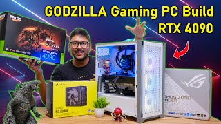 The GODZILLA Gaming PC Build 🤯 RTX 4090 Gameplay Benchmarks !! 🔥