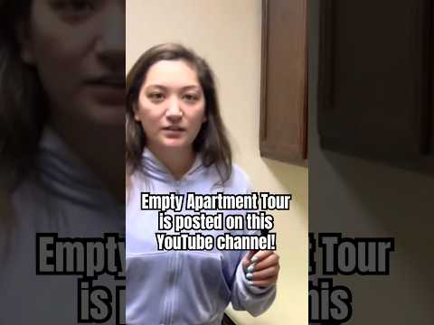 Empty Apartment Tour is posted on this YouTube channel! #apartment #apartmenttour #tour