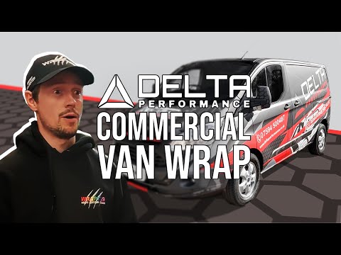 Eye-catching New Van Wrap! | Delta Performance Van Wrap