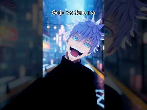 Gojo vs Sukuna 🤣🔥 #sticky #gojo #gojosatoru #jjk #jujutsukaisen #anime #vrchat #vrchatcommunity