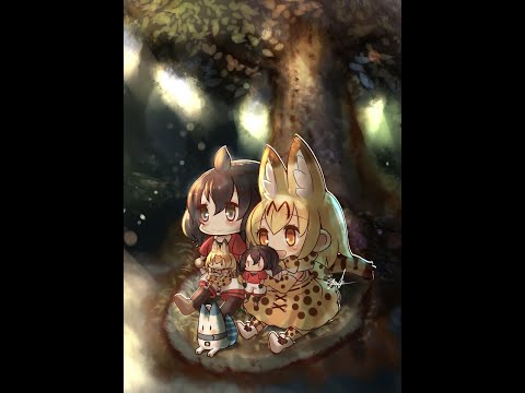 kemono friends serval kaban Speedpaint (#動物朋友 #けものフレンズ)