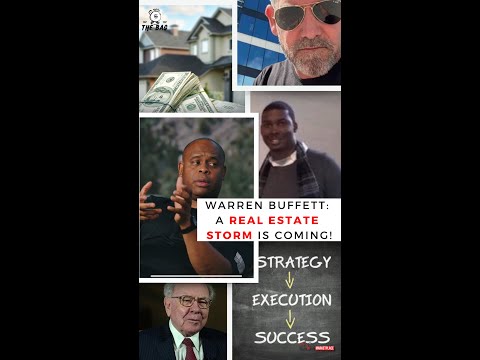 Warren Buffett Warns of a Real Estate Storm! Grant Cardone Breaks It Down. #TheBag💰