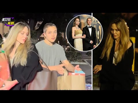 Angelina Jolie Steps Up to Help During LA Wildfires 🔥❤️ A Heartwarming Act of Kindness!