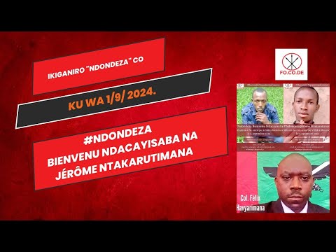 Ndondeza Bienvenue Ndacayisaba na Jérôme Ntakarutimana