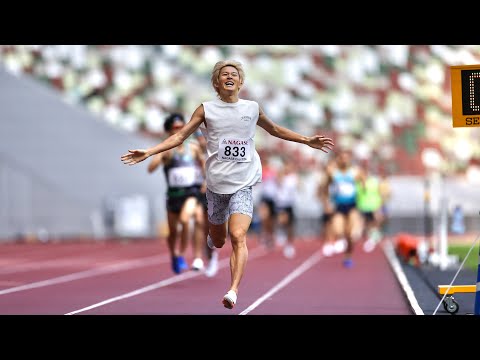 国立競技場で1500m3分台目指して走ってきた！