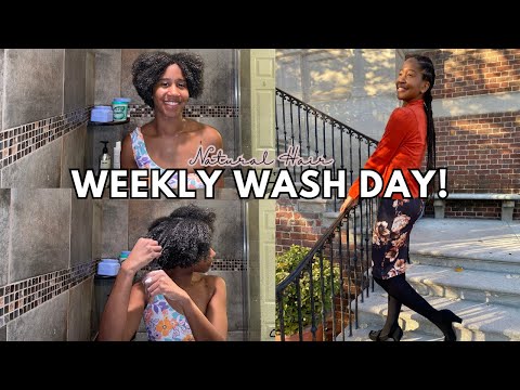 Weekly Wash Day ft. Adwoa Beauty and AG Care | Feed In Braids | Gabrielle Ishell