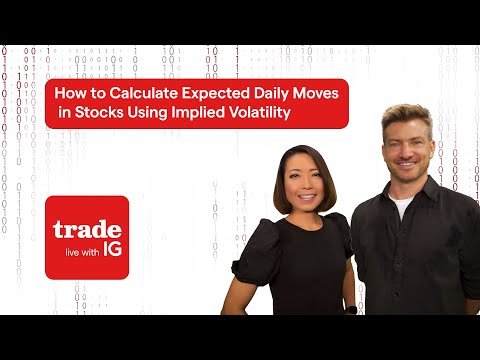 How to Calculate Expected Daily Moves in Stocks Using Implied Volatility