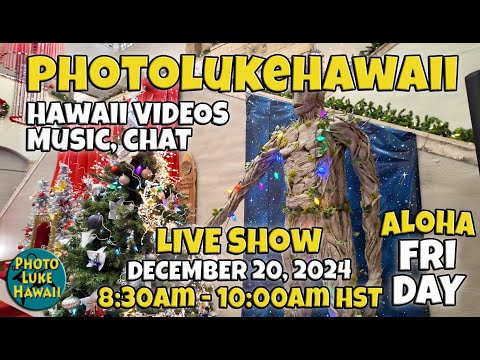 PhotoLukeHawaii LIVE December 20, 2024 Things to do in Honolulu Hawaii