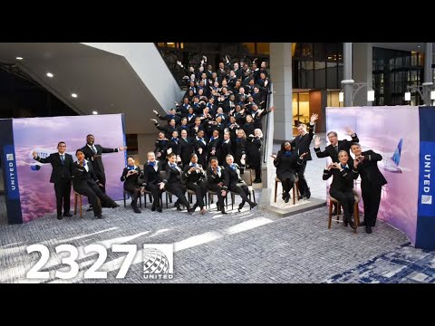 UNITED Class 2327 Flight Attendant Graduation