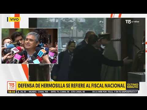 Juan Pablo Hermosilla y show frustrado: "Yo no puedo creer que Chadwick este con el Fiscal Valencia"