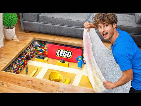 I Built a SECRET Lego Store In My Room!