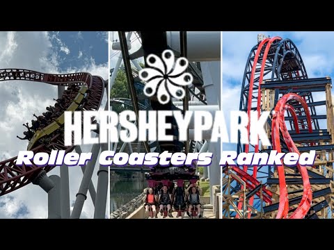 EVERY Roller Coasters Ranked At Hersheypark Hershey, PA.