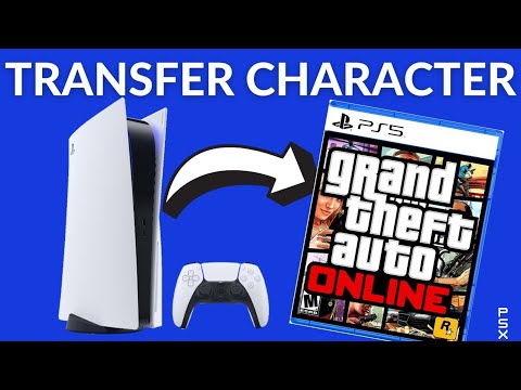 GTA Online Character Transfer To PS5! GTA ONLINE PS4 TO PS5!