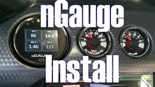 Lund Racing nGauge how to install in the a/c vent 15-16  Mustang