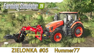 🌲Forestry 🌲“ZIELONKA” #5 Stump Removal | Farming Simulator 25