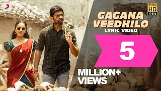 Gaddalakonda Ganesh (Valmiki) - Gagana Veedhilo Lyric | Varun Tej, Atharvaa | Mickey J Meyer