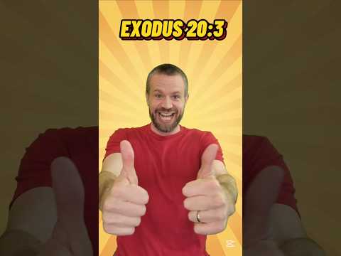 No Other Gods (Exodus 20:3) | Memory Verse Song for Kids