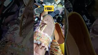 Footwear only@150/- #viral #fashion #bazar #shopping #delhi #l #junkjewellery quater#inderlokmarket