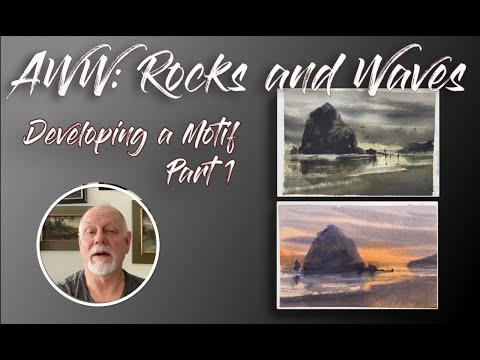 advancing with watercolor developing a motif in watercolor part 1