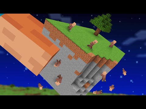 Minecraft but I Eat Everything