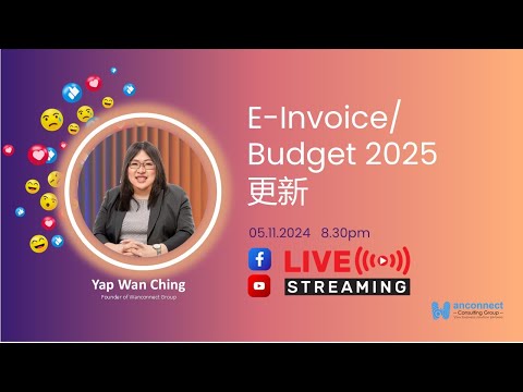 EP133  E-invoice & Budget 2025 Updates