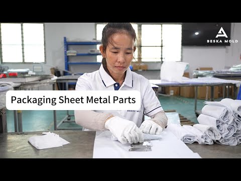 Packaging Sheet Metal Parts #sheetmetalfabrication