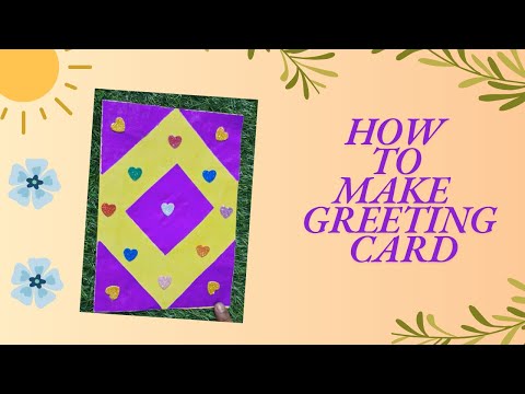 DIY greeting card|❤ valentine's day card ❤ || all type of purpose greeting card