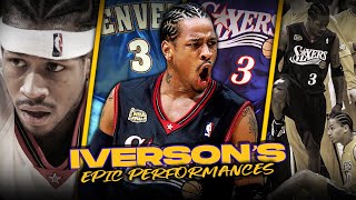 3 Hours Of Allen Iverson's Greatest NBA Performances 🐐