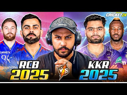 VIRAT KOHLI & PHIL SALT SHINES 🔥 IPL 2025 🏆 RCB 🆚 KKR - Cricket 24