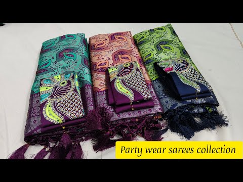 ❤️பொங்கல் Collection (06.01.2025) Party Weare Sarees 🥰