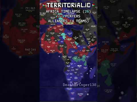 AFRICA [PL] | ALLIANCES 4! | ⏰ 20x | Territorial.io Timelapse | #26a |  #territorialiotimelapse