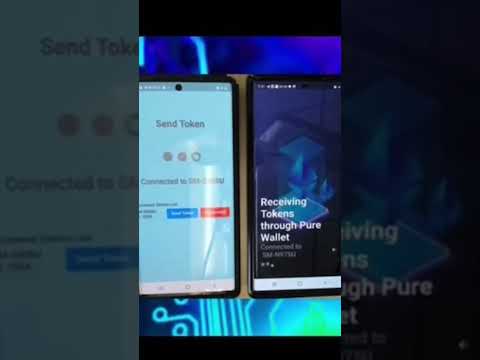 #MMAI PURE WALLET DEMO! Automatically finds device to send to! #Wallet #Metamonkeyai #Purewallet