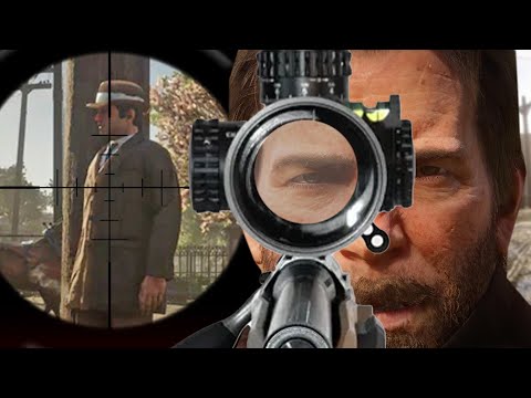 I Became a Killer Sniper in Red Dead Redemption 2