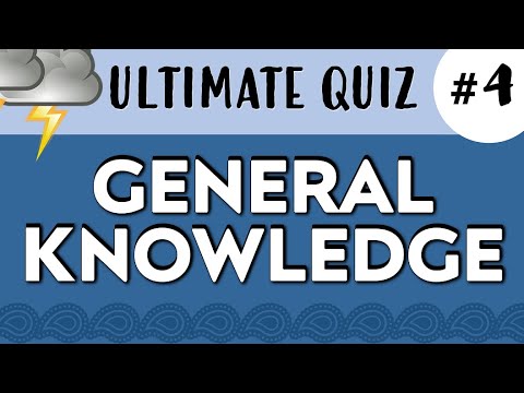 Ultimate general knowledge quiz [#4] - 20 questions - Buddha, thunder ⚡️, moons & more!